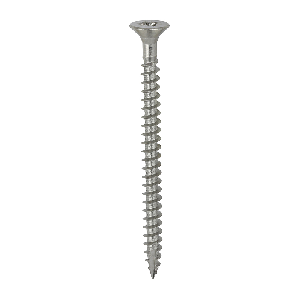 12 x 3" (6.0 x 80mm) Classic Multi-Purpose Screws - PZ - Double Countersunk - A4 Stainless Steel