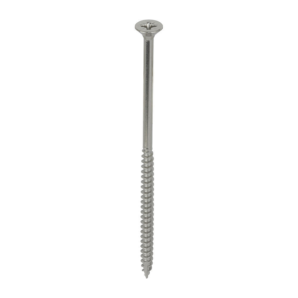 12 x 5.1/8" (6.0 x 130mm) Classic Multi-Purpose Screws - PZ - Double Countersunk - A4 Stainless Steel
