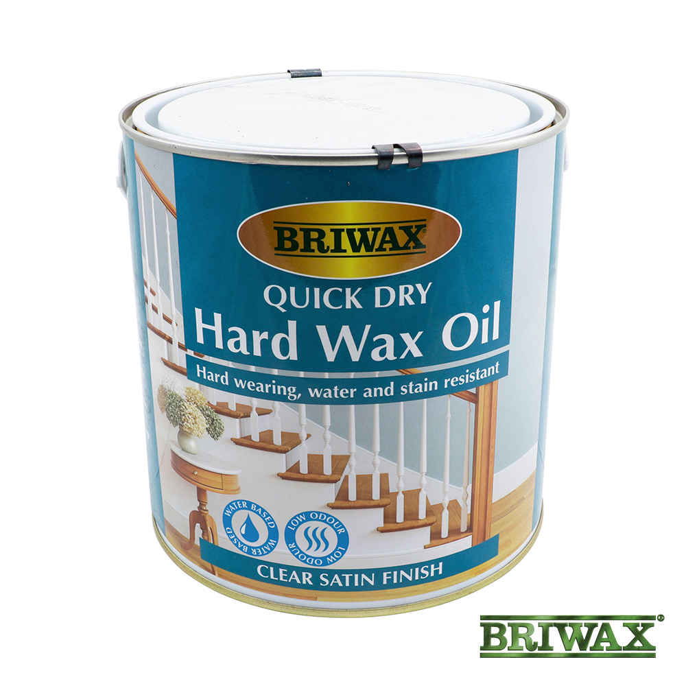 2.5L Briwax Quick Dry Hard Wax Oil