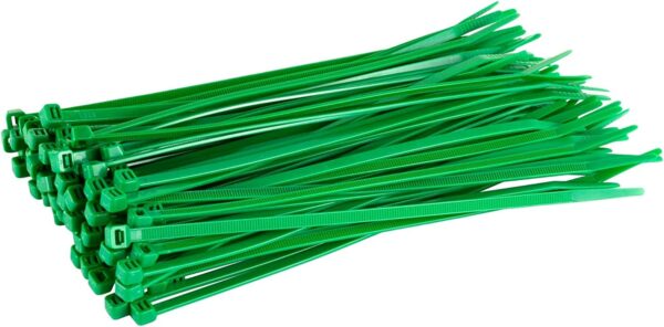 green cable ties