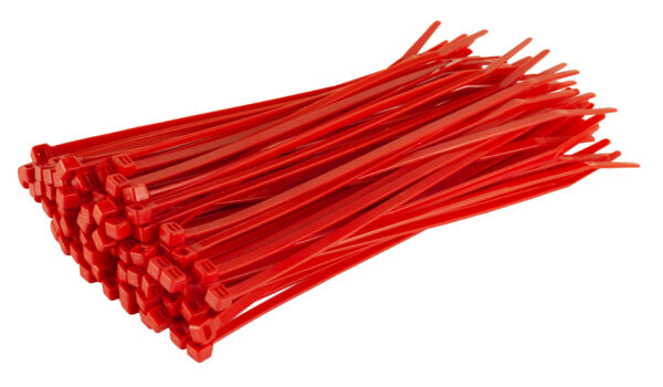 red cable ties