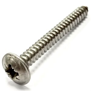 Pozi Flange Head Self Tapping Screws - Stainless A2