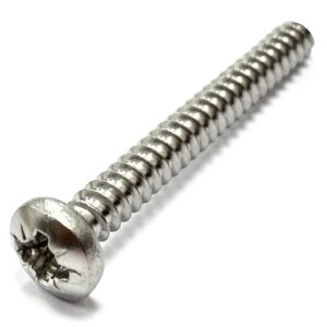 Pozi Pan Self Tapping Screws Blunt Type F(B) - Stainless A2