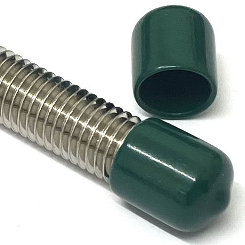 M3 x 15mm, Vinyl Plastic Thread Safety Cover Caps for Rod Bar