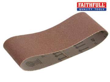 Faithfull Cloth Sanding Belt 533 x 75mm 80G FAIAB5337580