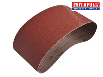 Faithfull Cloth Sanding Belt 560 x 100mm 80G FAIAB561080