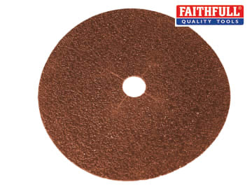Faithfull Floor Disc E-Weight Aluminium Oxide 178 x 22mm 60G FAIADFS17860