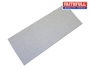 Faithfull Faithfull 1/3 Sanding Sheets Orbital Assorted (Pack of 10) - FAIAOTSA