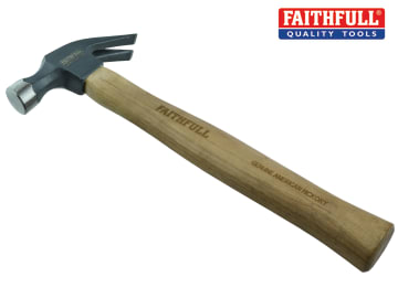 Faithfull Faithfull Claw Hammer Hickory Shaft 454g (16oz) - FAICAH16