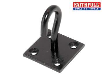 Faithfull Faithfull Hook On Plate - Black Japanned - FAICHBHOOK