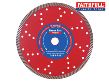 Faithfull Turbo Cut Diamond Blade 230 x 22mm - FAIDB230TURB
