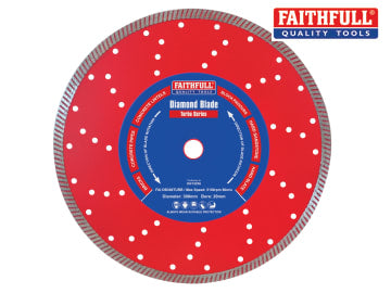 Faithfull Faithfull Turbo Cut Diamond Blade 125 x 22mm - FAIDB125TURB