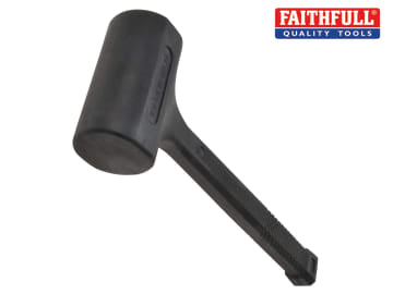 Faithfull Faithfull Deadblow Black PVC Hammer 900g (2lb) - FAIDBLOW2