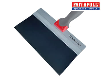 Faithfull Drywall Taping Knife Blue Steel 300mm (12in) FAIDWTAPE300