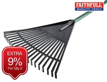 Faithfull Faithfull Essentials Plastic Leaf Rake - FAIESSLFFG