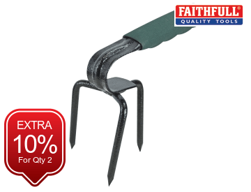 Faithfull Faithfull Essentials Hand Mini Prong Cultivator - FAIESSMPC
