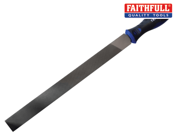 Faithfull Faithfull Handled Hand Second Cut Engineers File 300mm (12in) - FAIFIHSC12