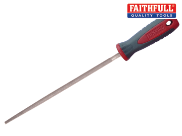 Faithfull Faithfull Handled Round Second Cut Engineers File 150mm (6in) - FAIFIRSC6