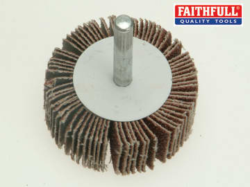 Faithfull Faithfull Flap Wheel 50 x 20mm Fine - FAIFW5020F
