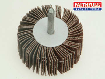 Faithfull Faithfull Flap Wheel 60 x 30mm Fine - FAIFW6030F
