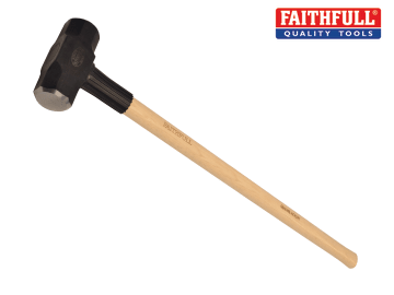 Faithfull Faithfull Sledge Hammer Contractors Hickory Handle 3.18kg (7 lb) - FAIHS7C