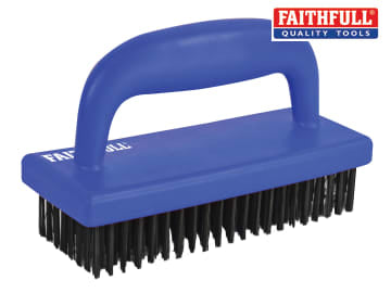 Faithfull Hand Scrub Wire Brush FAIHSB