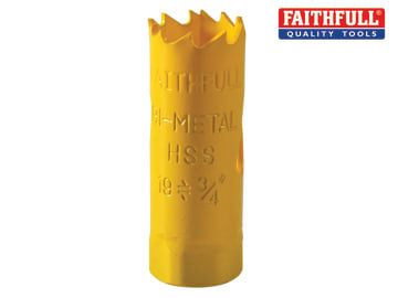Faithfull Faithfull Bi-Metal Cobalt Holesaw 19mm - FAIHSVP19