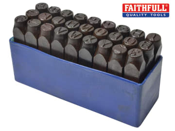 Faithfull Faithfull Letter Punch Set 2mm - FAIL2MM