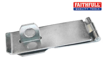 Faithfull Faithfull Zinc Plated Hasp & Staple 75mm - FAIPHS75