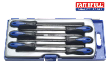Faithfull Faithfull Precision Needle Rasp Set 6 Piece - FAIPPWRASP