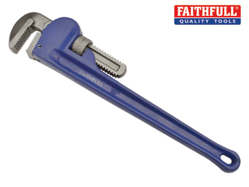 Faithfull Faithfull Leader Pattern Pipe Wrench 450mm (18in) - FAIPW18