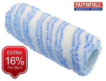 Faithfull Faithfull Polyamide Roller Refill Long Pile 230 x 44mm (9 x 1.3/4in) - FAIRPOLY134