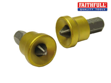 Faithfull Faithfull Drywall Screwdriver Adaptor + Bits 2 Ph2 - FAISBPH2DW