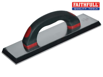 Faithfull Faithfull Grout Trowel Soft Grip Handle 4 x 12in - FAISGGROUT12