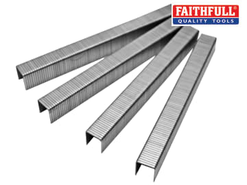 Faithfull Staples Size 4 - 12mm Pack 1250 - FAIST412MM