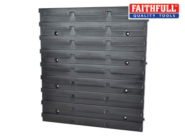 Faithfull Faithfull Plastic Louvre Board For Faithfull Storage Bins - FAITBPANEL