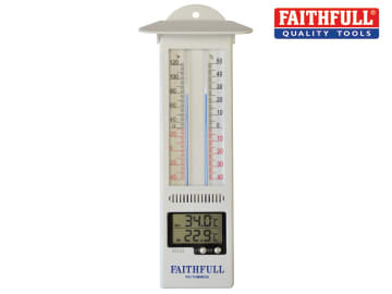 Stick-On Thermometer - 4 in - 40F-120F