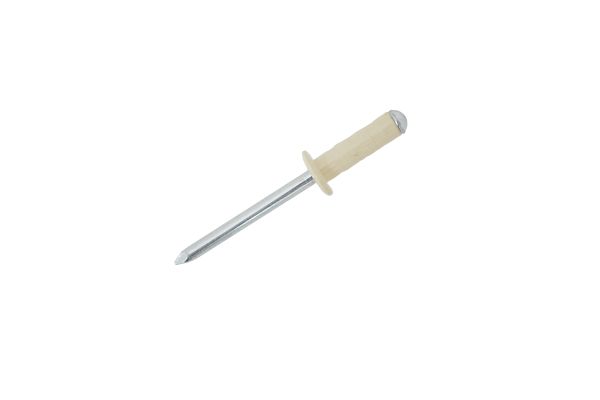 4.8mm x 15mm Aluminium / Steel Coloured Multigrip Dome Head Rivets - Honesty