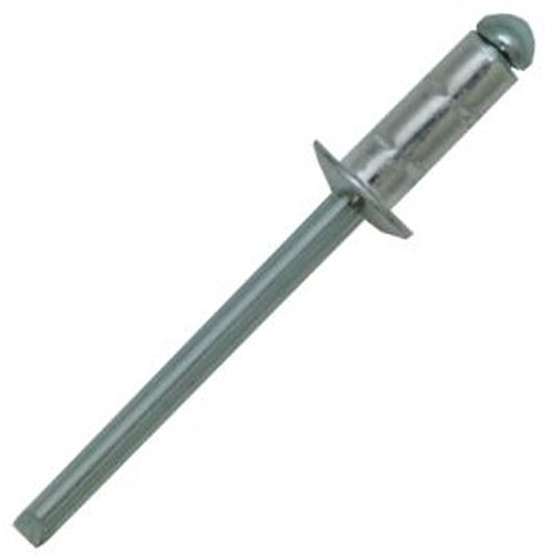 4.0mm x 10.8mm Steel / Steel Multigrip Dome Head Rivets