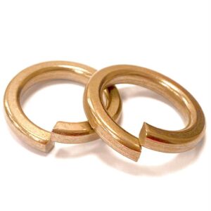Square Section Spring Washers - Phosphor Bronze