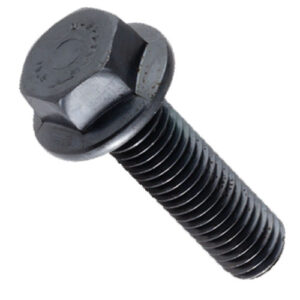 Hexagon Head Serrated Flange Bolts - Metric Black Passivated Din 6921