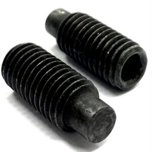 Socket Setscrews Dog Point – BLACK A2 Stainless Steel