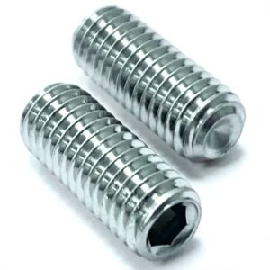 Socket Setscrews Cup Point - Bright Zinc Plated