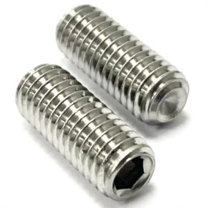 M12 Socket Setscrews Cup Point - A2 Stainless