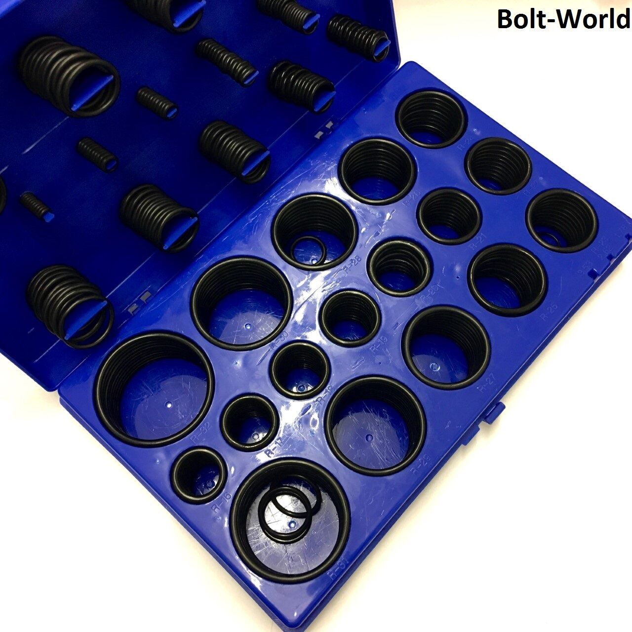 419 Pcs Rubber O Ring Oring Seal Plumbing Garage Set Kit 32 Sizes With Case  4-34 Bolt WorldBolt World