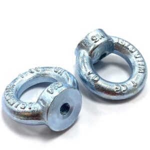 Lifting Eye Nut BLUE Passivated Zinc plated