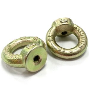 Lifting Eye Nut Yellow Zinc Plated