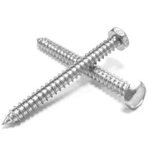 No.4 Hexagon Head Self Tapping Screws, Stainless Steel A2 (304)
