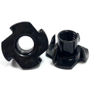 4 Prong (T-Nut) - BLACK A2 Stainless Steel