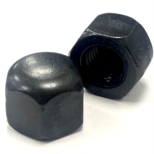 Hexagon Cap Nuts - A2 BLACK Stainless Steel